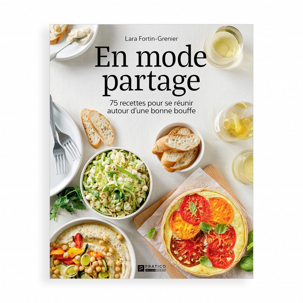«En mode partage – 75 recettes pour se réunir autour d’une bonne bouffe» – Un premier livre pour la jeannoise Petite Bleuette