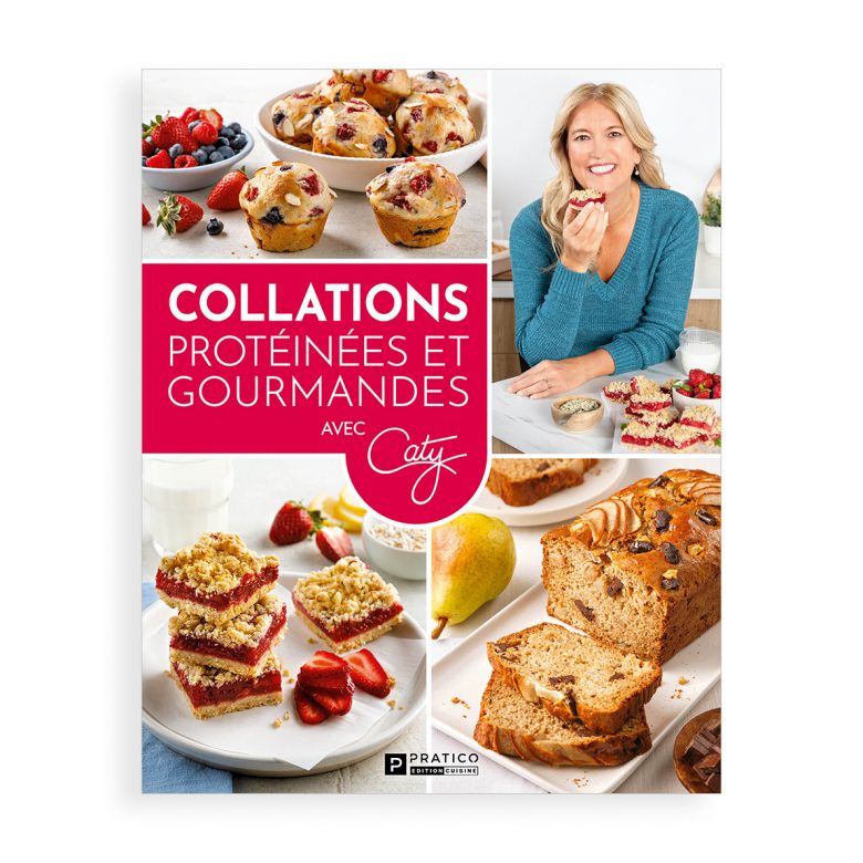 Collations protéinées et gourmandes: Caty Bérubé dévoile son nouveau livre